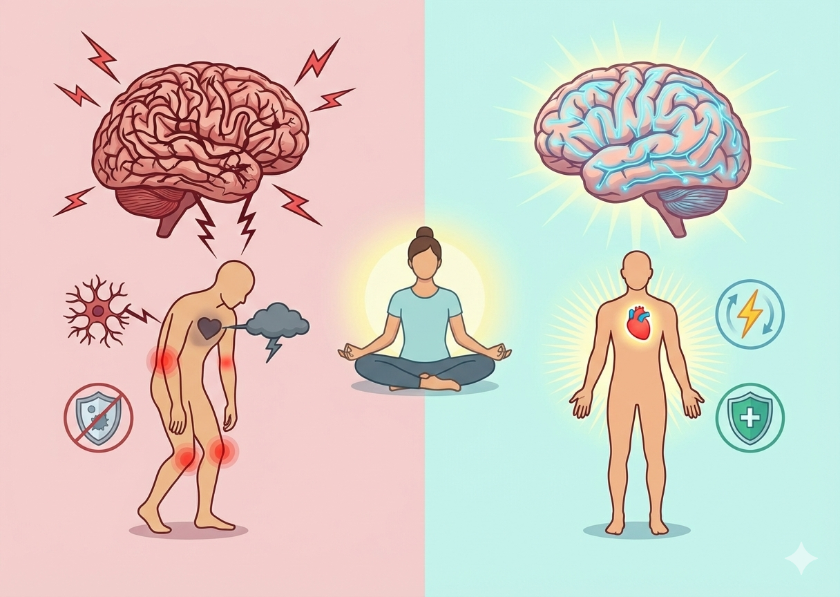 Düşünceler ve Sağlık: Beynin Beden Üzerindeki Gücü | Nörobilim & Epigenetik