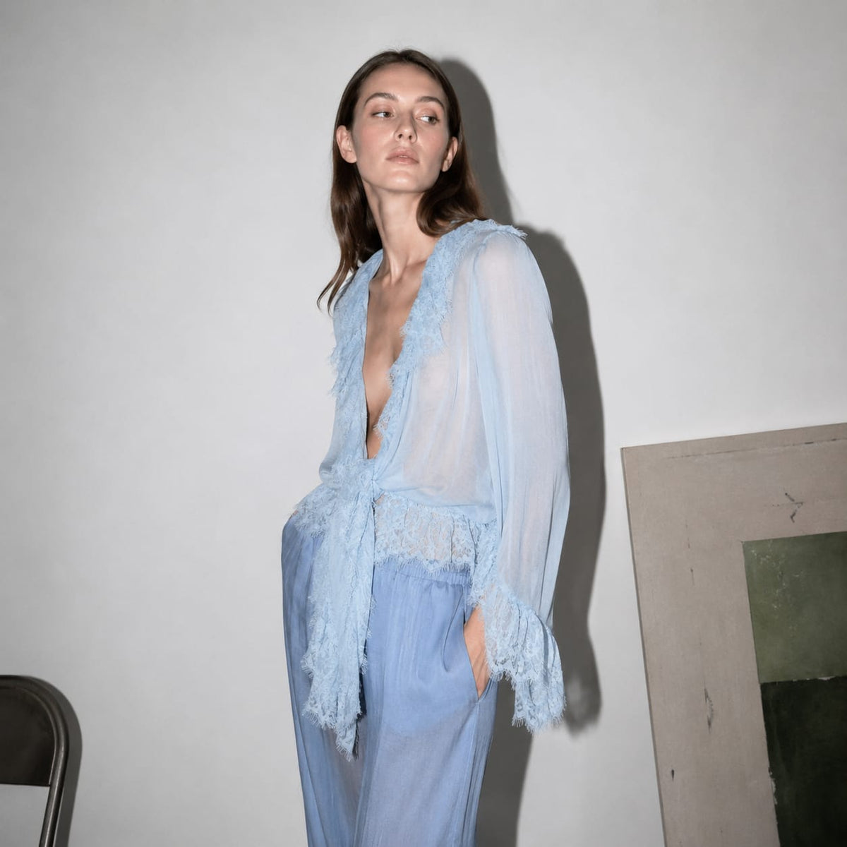 FLEUR BLUE — A BLOOM IN SILK