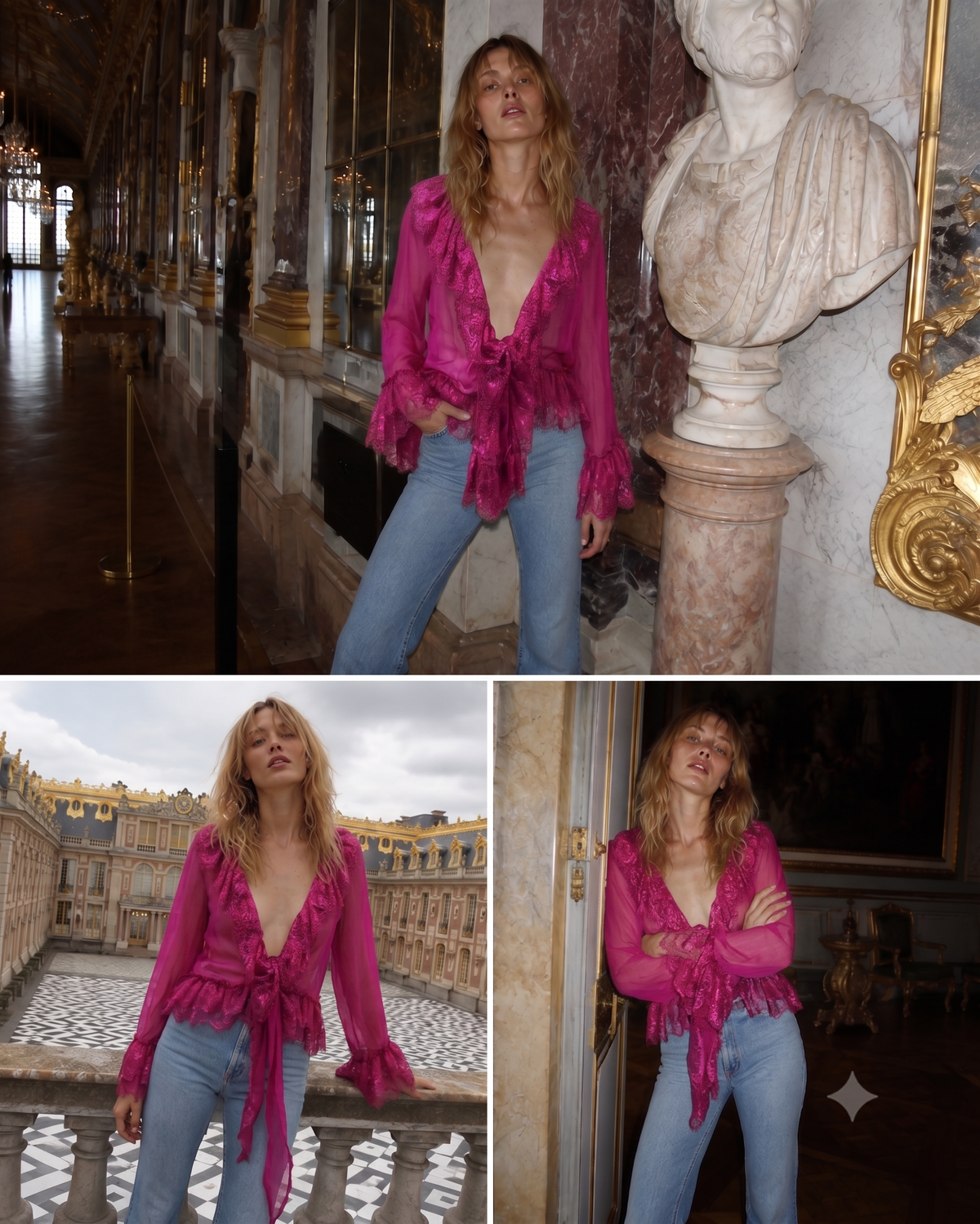 FLEUR FUCHSIA — A BLOOM IN SILK