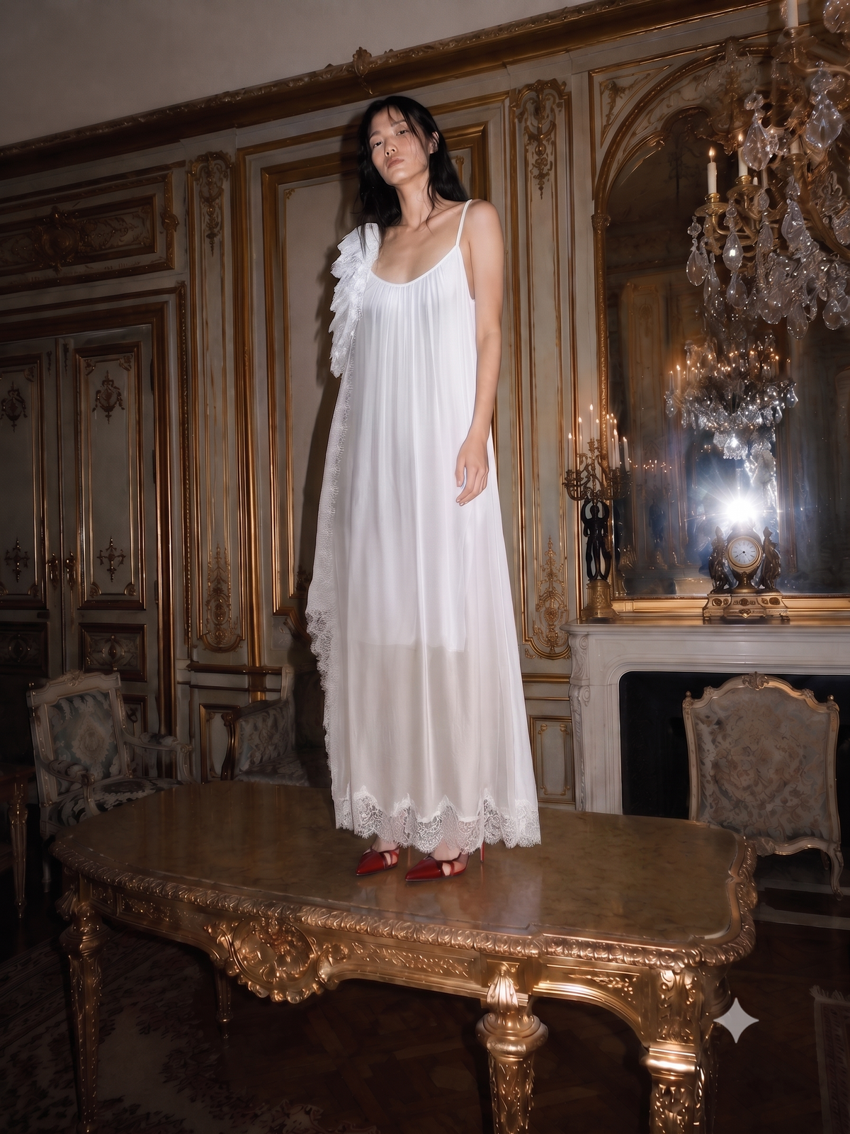LUNE WHITE — A BLOOM IN SILK