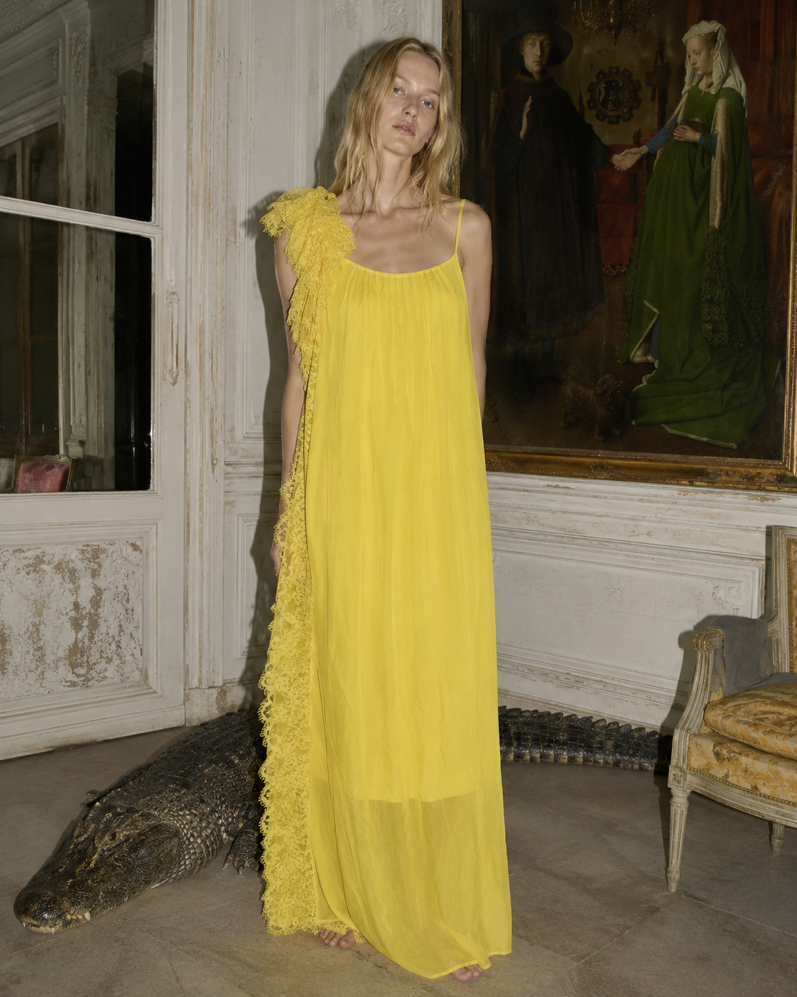 LUNE YELLOW — A BLOOM IN SILK